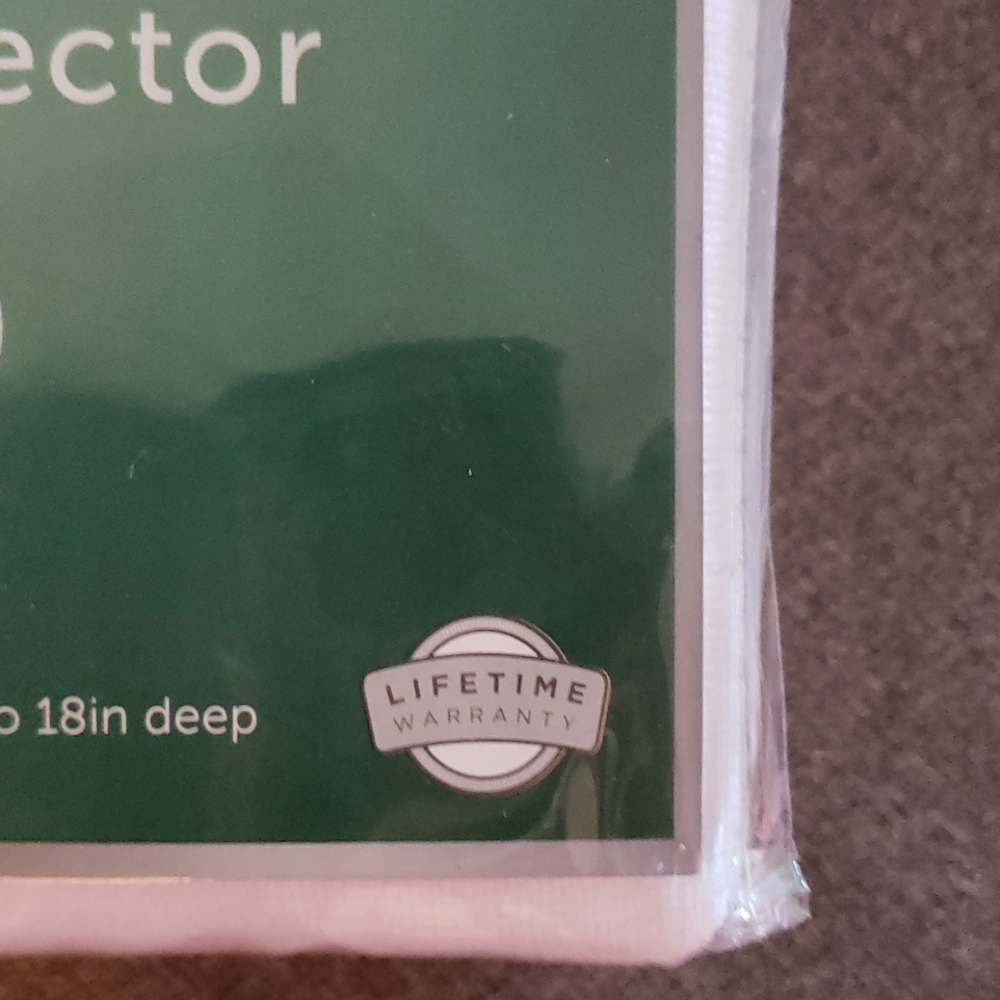Allerease Queen Waterproof Mattress Protector - Picture 3 of 7